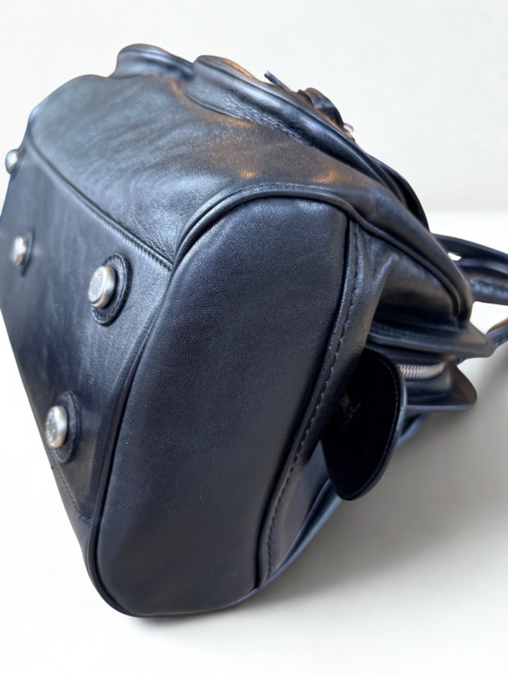 Certified Authentic Christian Dior Double Pocket Satchel with COA - Picture 11 of 15